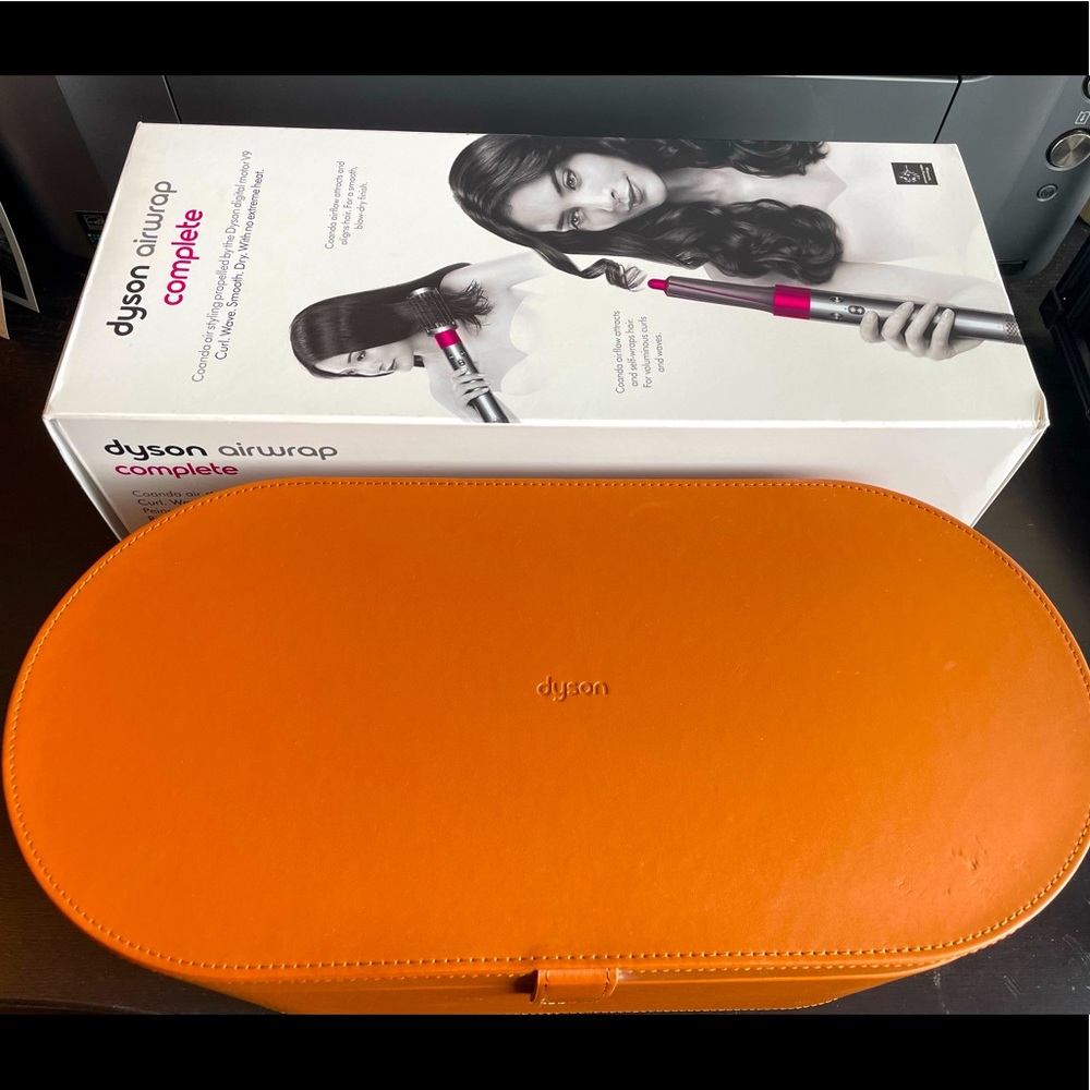 Dyson Airwrap Styler Complete - Nickel/Fuchsia.  Used in Excellent condition